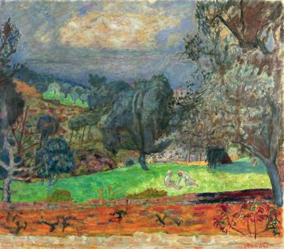 Paysage avec coucher de soleil, 1927 - Pierre Bonnard